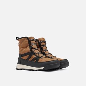 SOREL Whitney Short Lace Snow Boot/Elk Nylon 8